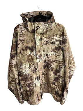 Kryptek Jupiter Rain Jacket Highlander Camouflage Hunting Print Size XXXL